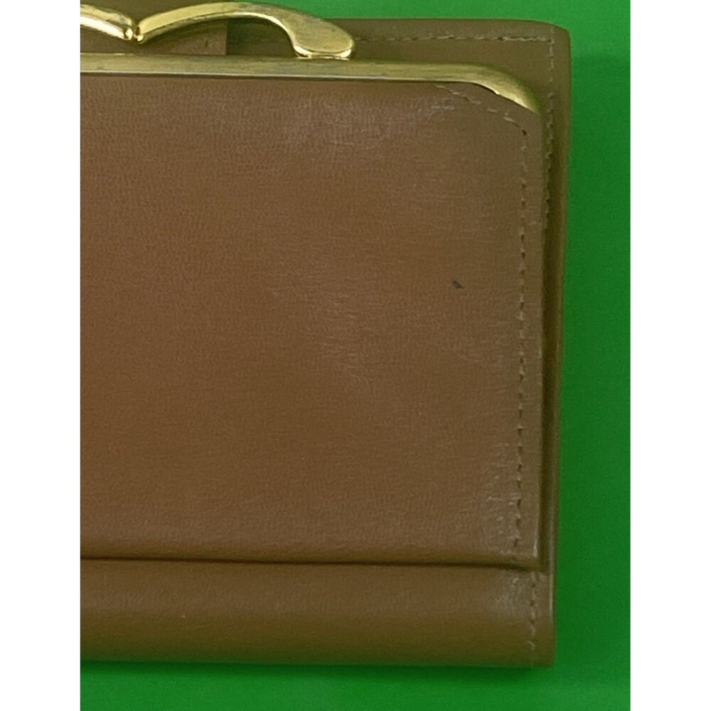 VTG Rolfs Cowhide Leather Wallet Womens Bifold w/ Kiss Lock Snap Coin Purse - Picture 14 of 14
